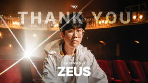 Zeus chia tay T1