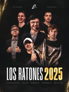 Ảnh đội hình Los Ratones 2025.