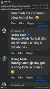 Ảnh bài đăng của BLV Hoàng Luân trên trang facebook cá nhân.