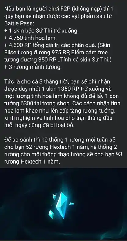 Một bài viết tính toán chi tiết về các phục lợi mà người mới chơi lmht có thể đạt được